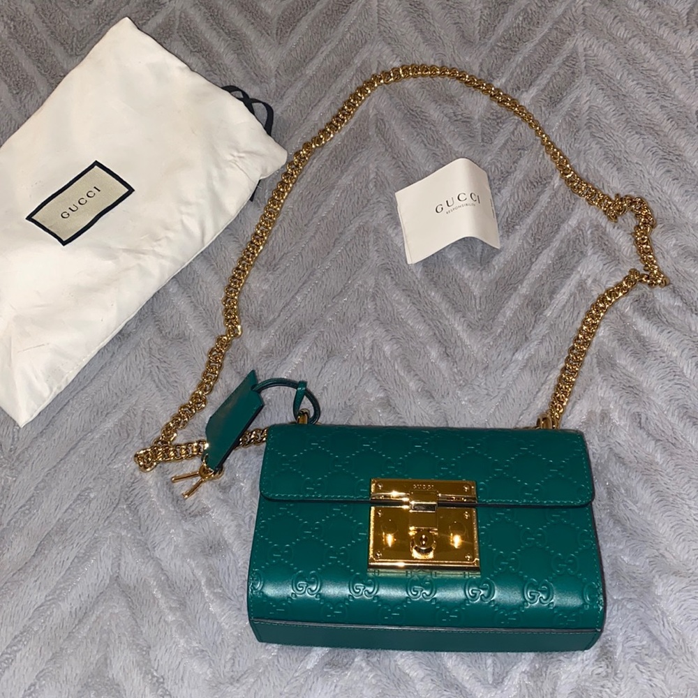 Gucci small padlock bag